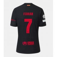 Camisa de Futebol Barcelona Ferran Torres #7 Equipamento Secundário 2024-25 Manga Curta